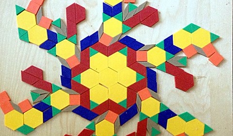 tessellating tiles in form of star